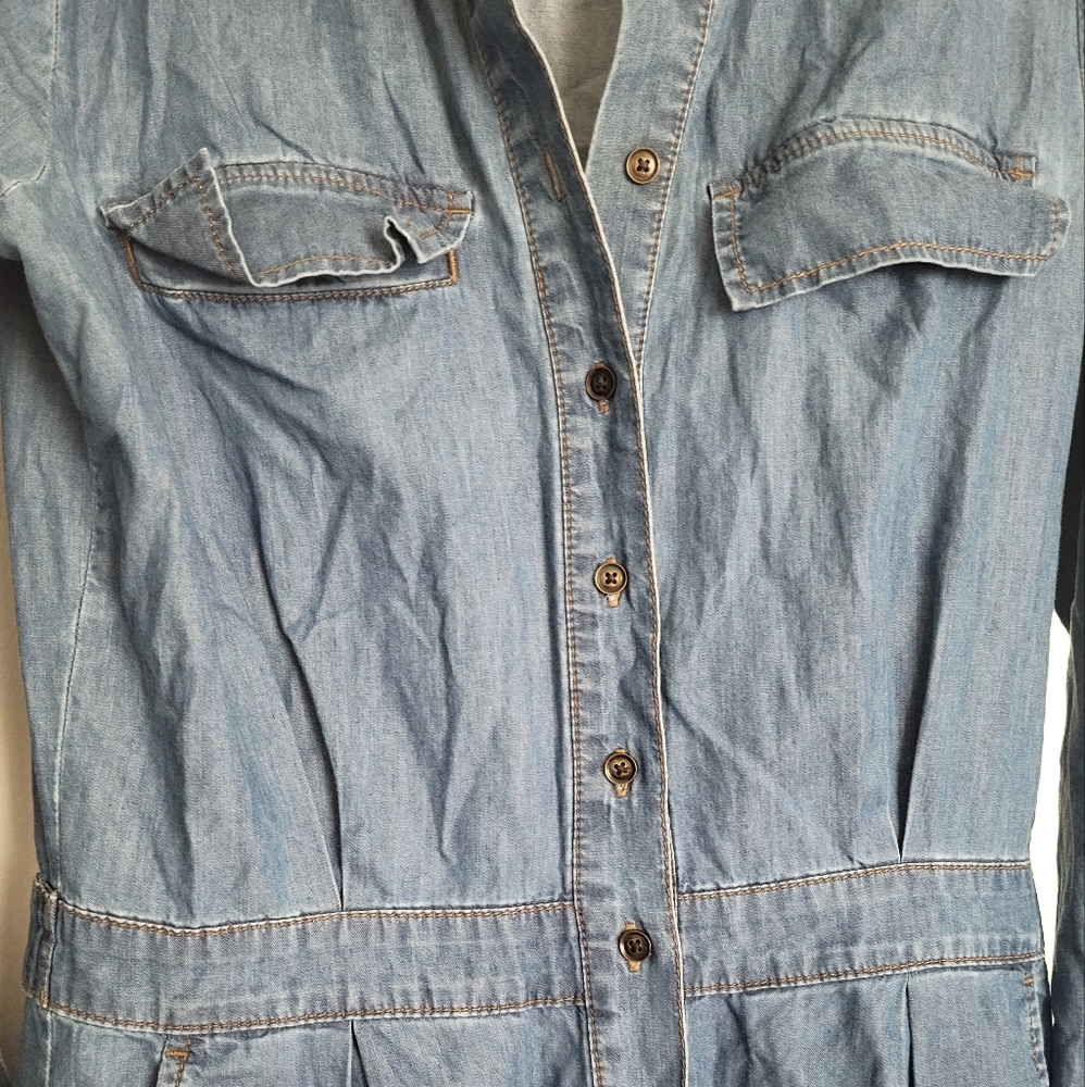 Denim Jumpsuit - Picture 4 of 11